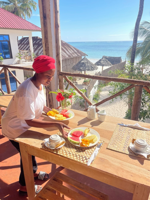 Zanzibar beach escape&Ocean View & High-Speed Wi-Fi