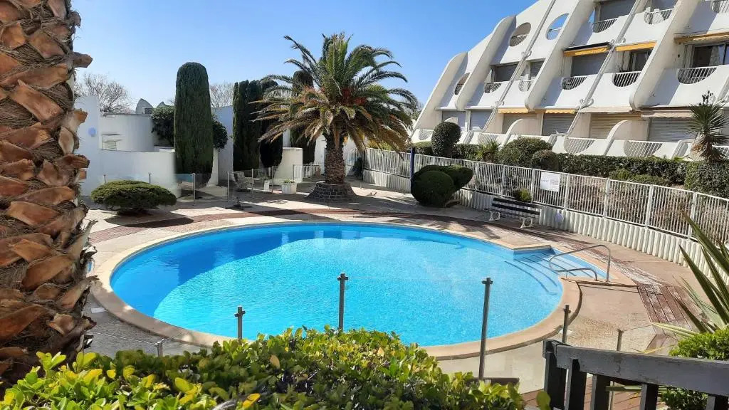 Ancre Bleue***, 1ere Ligne Plage, Piscine, Clim.