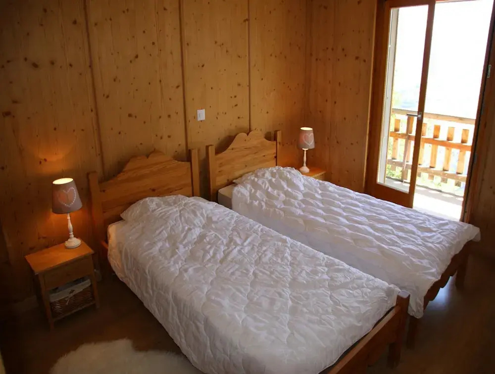 Chalet Nestled in Mountains and Garden