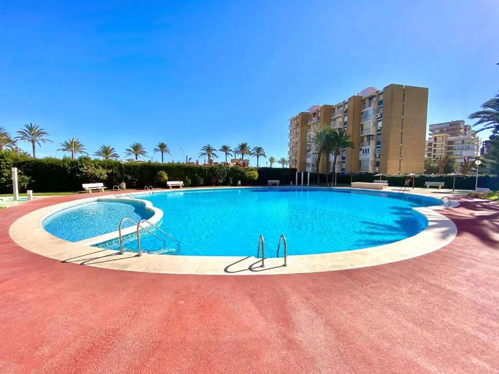 Nereo 7 Primera Linea de Playa San Juan Piscina, Parking wifi Inmobiliaria Leo