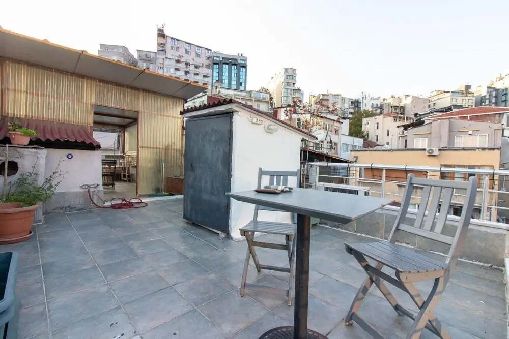 Sleek Flat with Excellent View in Cihangir