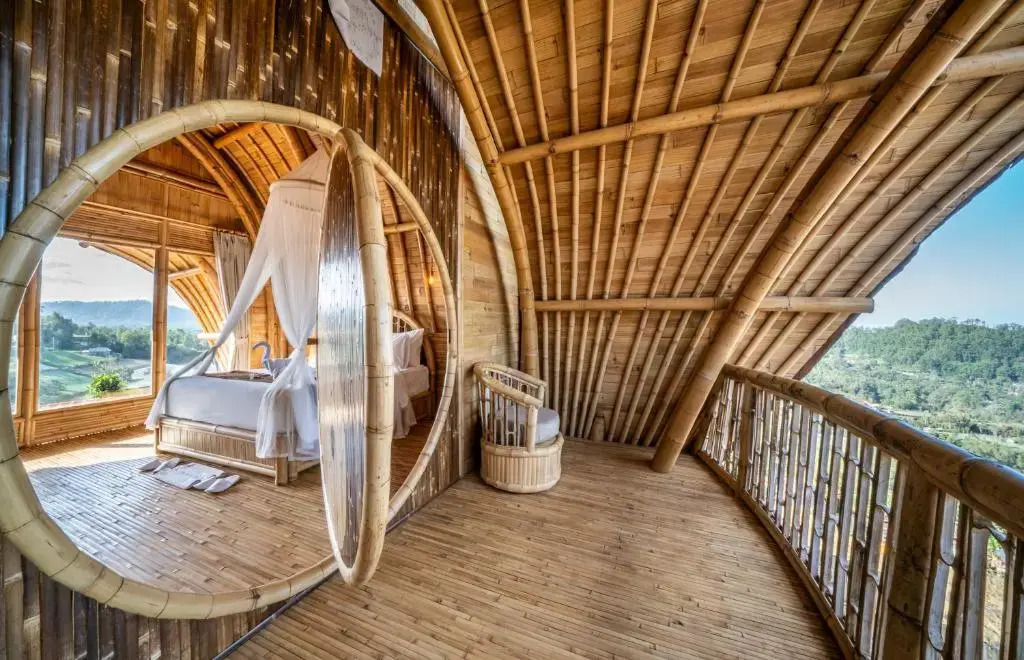 Курортный отель The Dewi Eco Bamboo Villa