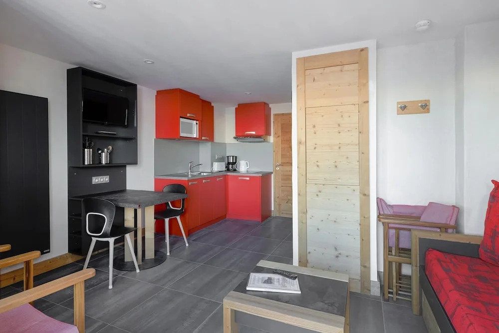 Residence LES Coches Studio in a Family Resort at the Bottom of the Slopes Bac107