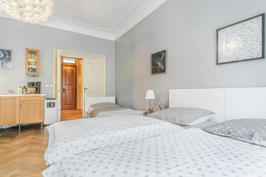 Stylish Studio Close to Prague Castle, WalkScore 99%