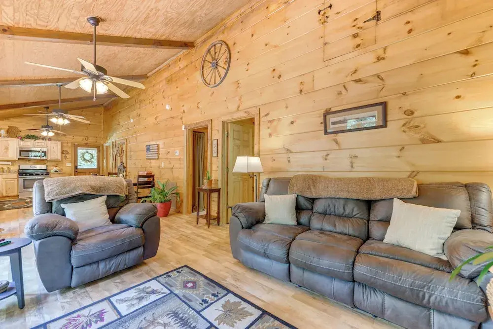 Secluded Cosby Cabin w/ Wraparound Deck