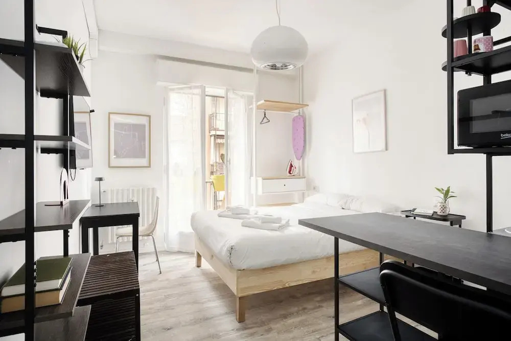 Stylish Studios near Subway