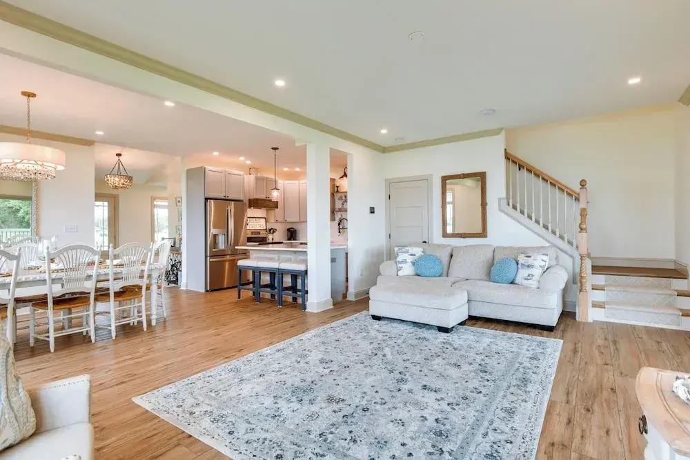 Waterfront Maryland Vacation Home: Private Beach!