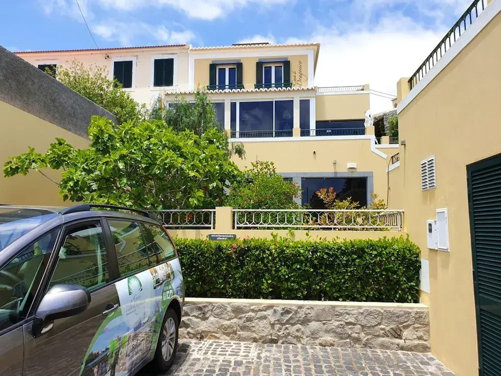 Studio in Vila Baleira, With Wonderful sea View, Shared Pool and Furnished Balcony - 400 m From the Beach