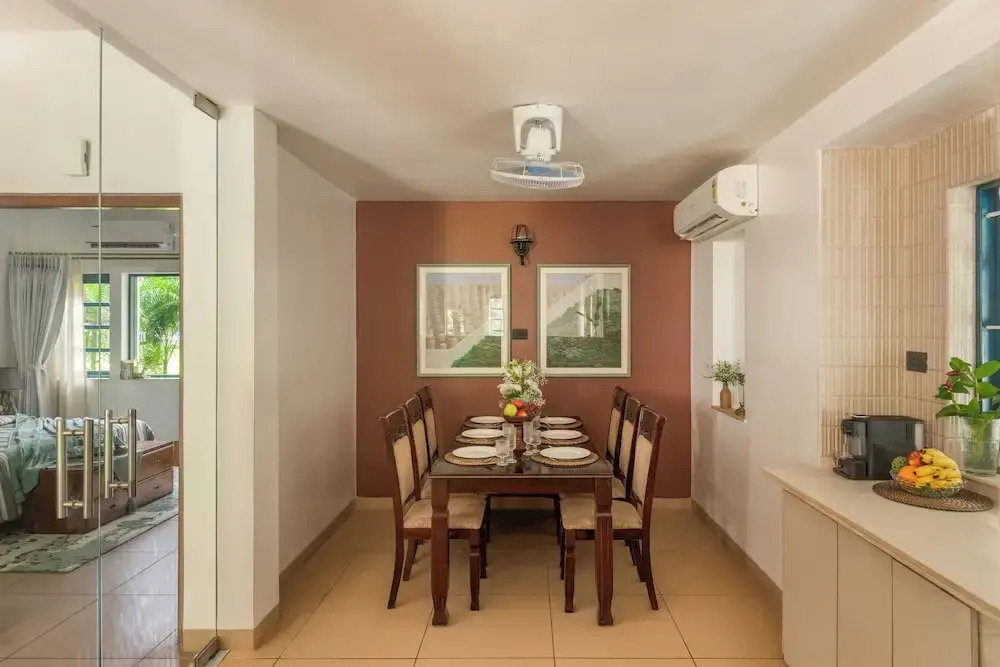 Sanctuary by RÊVE Escapes - Premium 3 BHK Villa with Private Pool Near Morjim Beach