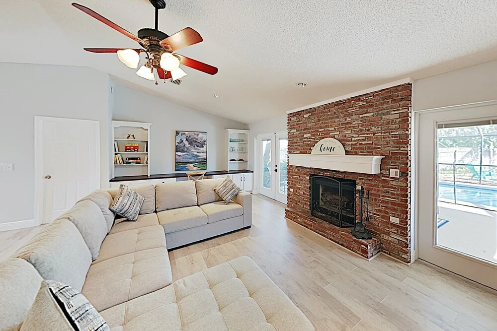 New Listing! Pool W/ Big Lanai, Near Beach 3 Bedroom Home