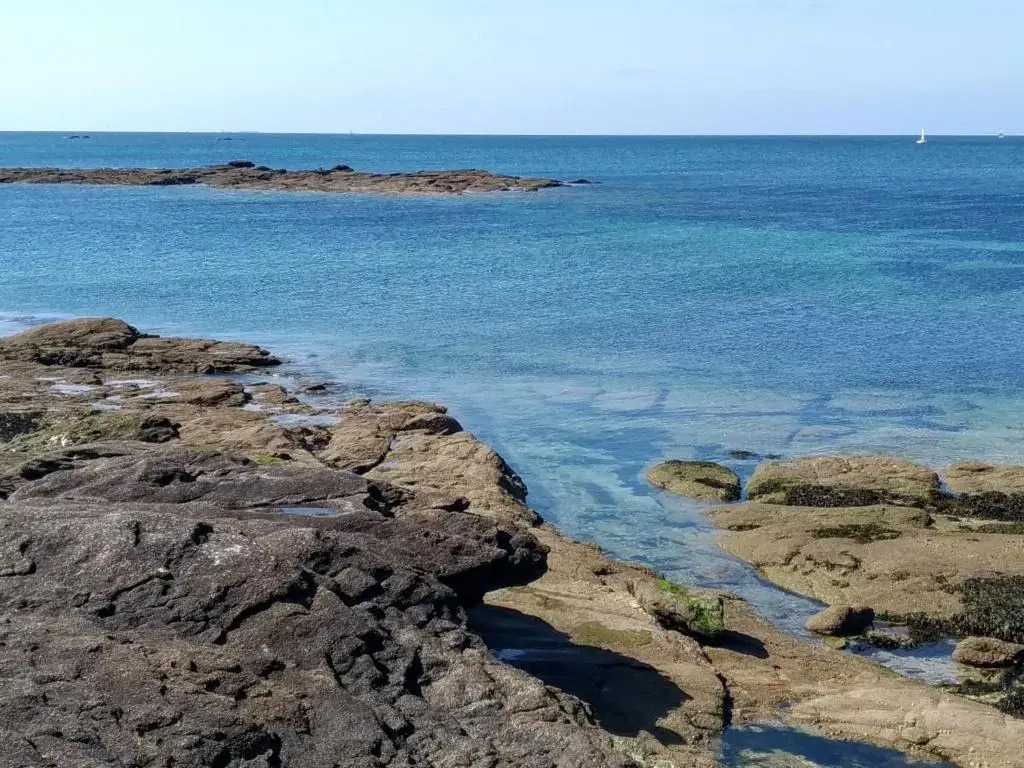 L'Océan à 100m via une venelle privée, la Ville Close à 500m, l'Archipel des Glénan à l'horizon