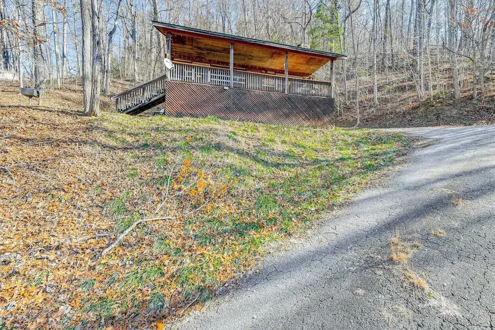 Near Hiking & Rafting: Bryson City Gem w/ Hot Tub!