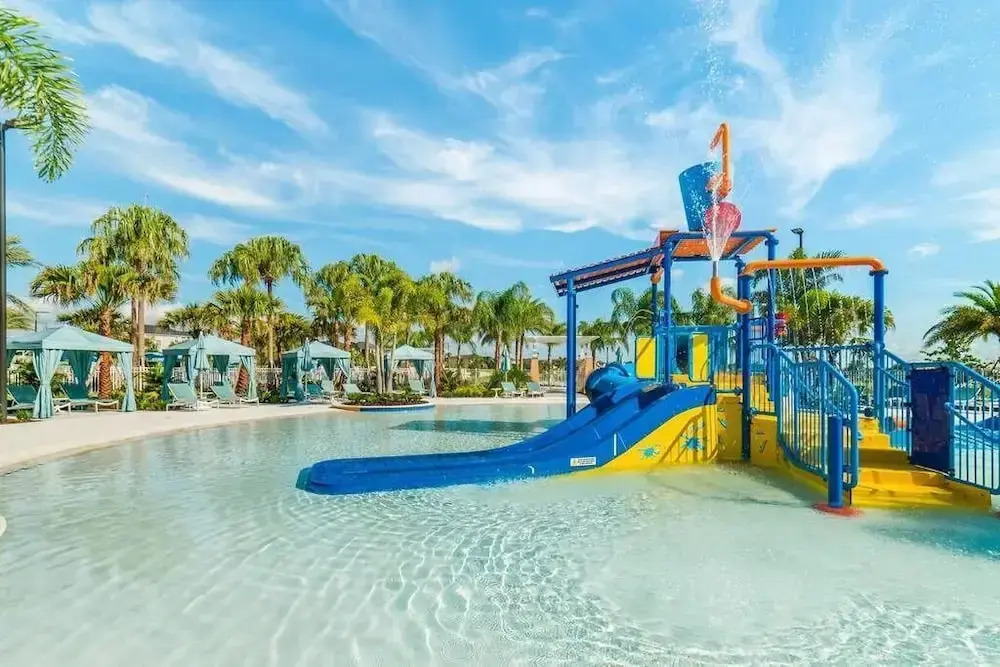 Modern Decor With Themed Rooms, With Retro Game Room and Huge Pool in Upscale Resort! #6s820