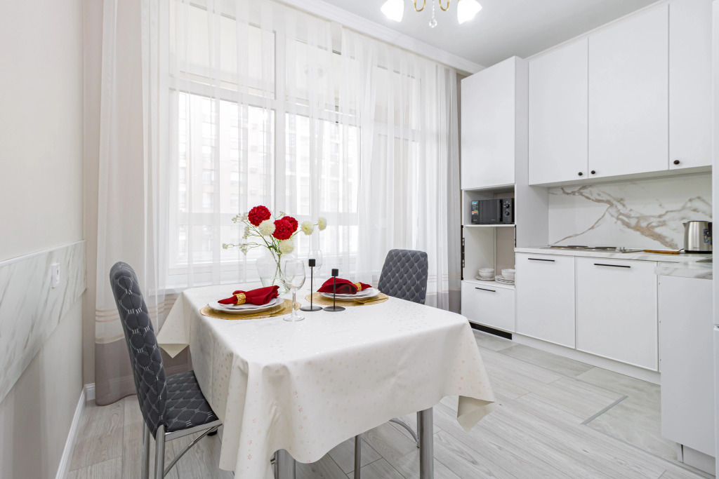 Квартира Burgundy suite near Khan shatyr