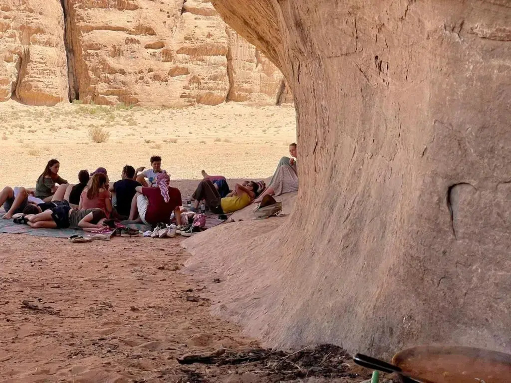 Wadi rum camp with tour