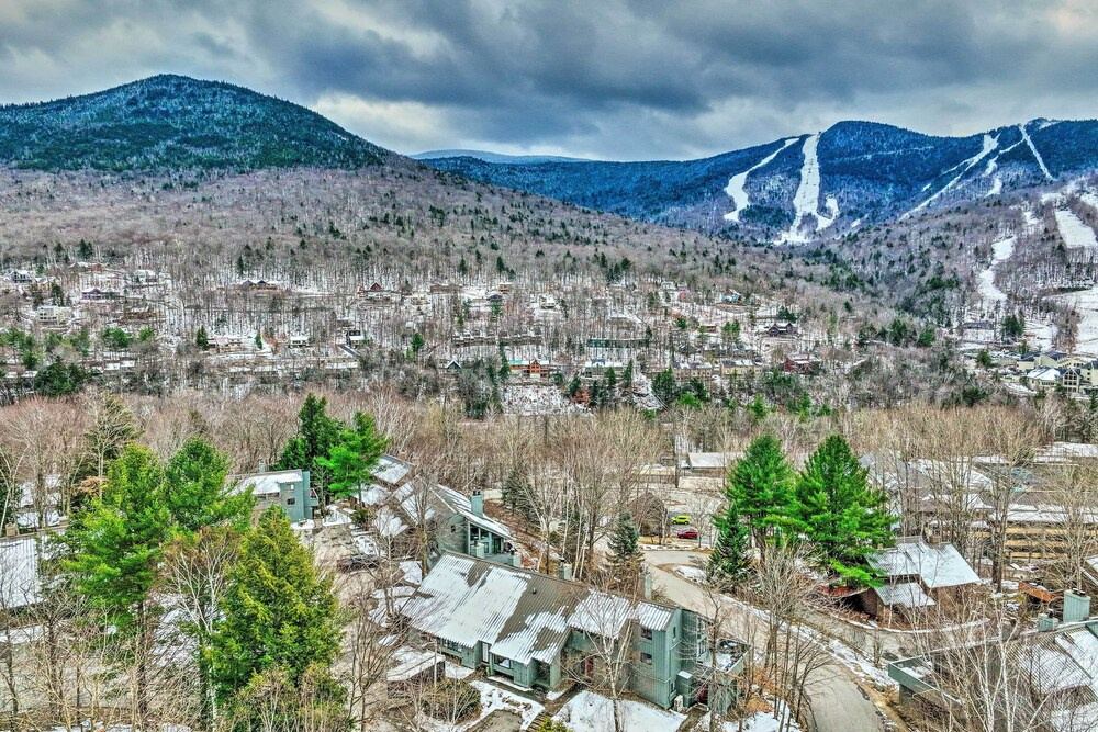 Lincoln Escape w/ Deck: 1 Mi to Loon Mountain!