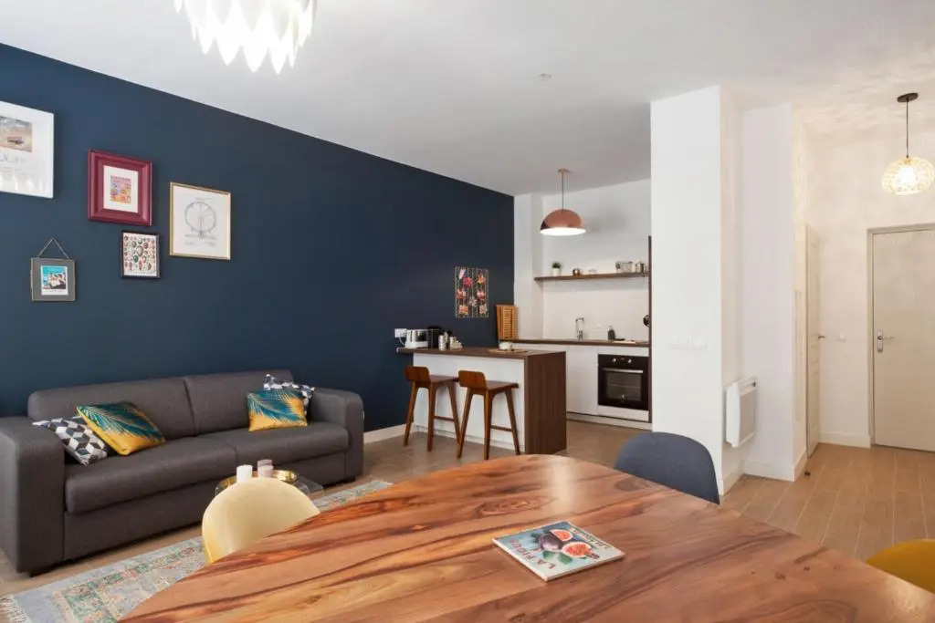 Modern and design 1br in Marseille city-center