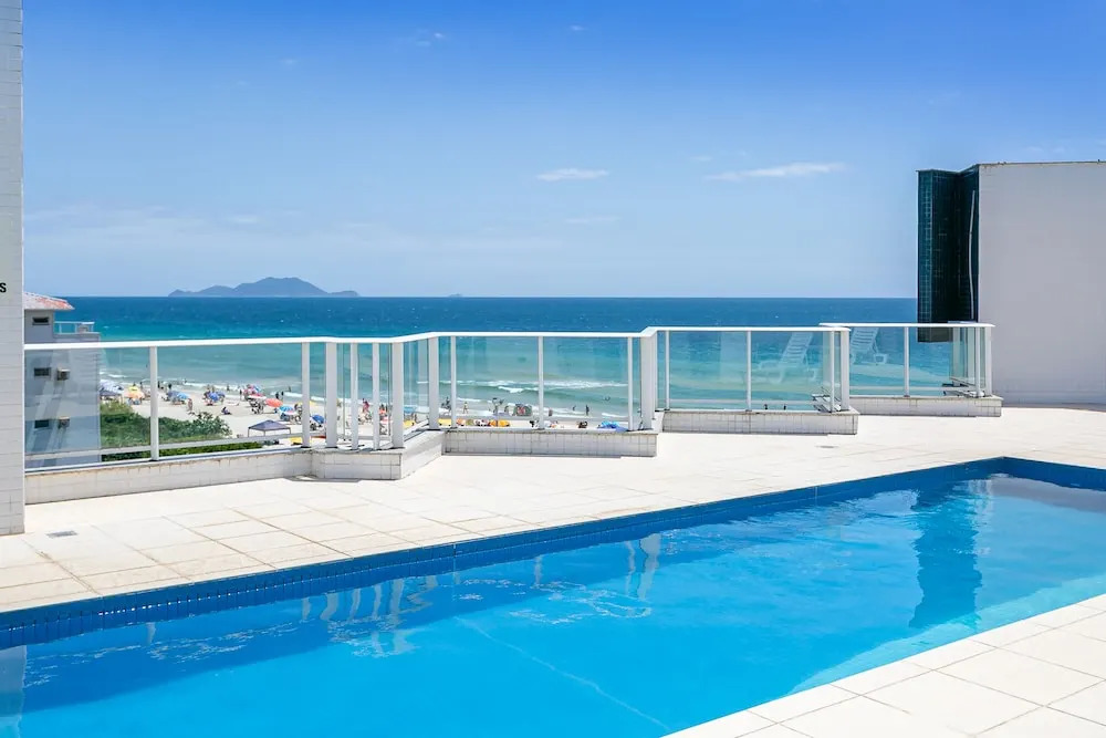 Aquarelle by Viva - Prédio nos Ingleses pé-na-areia com piscina