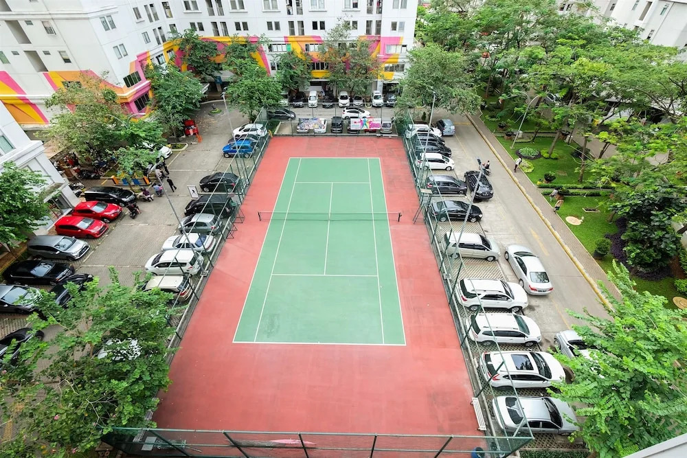 Cozy Trendy Green Palace Kalibata City Apartment
