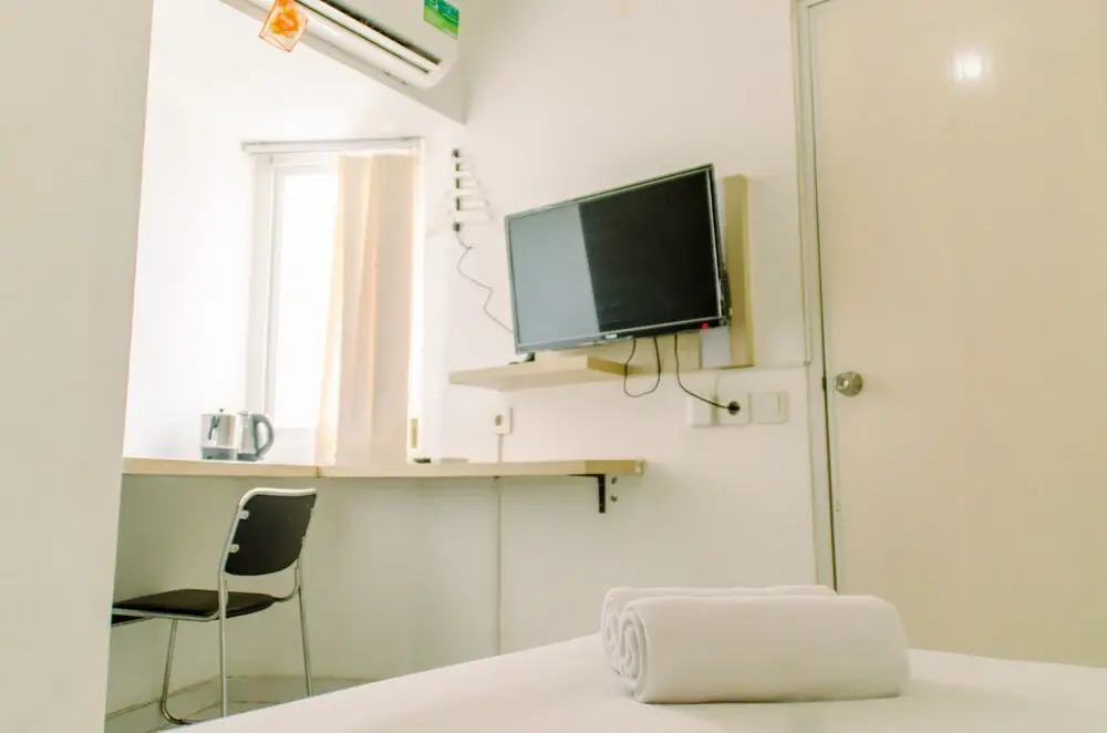 Affordable Studio Apartment (No Kitchen) At Aeropolis Residence By Travelio