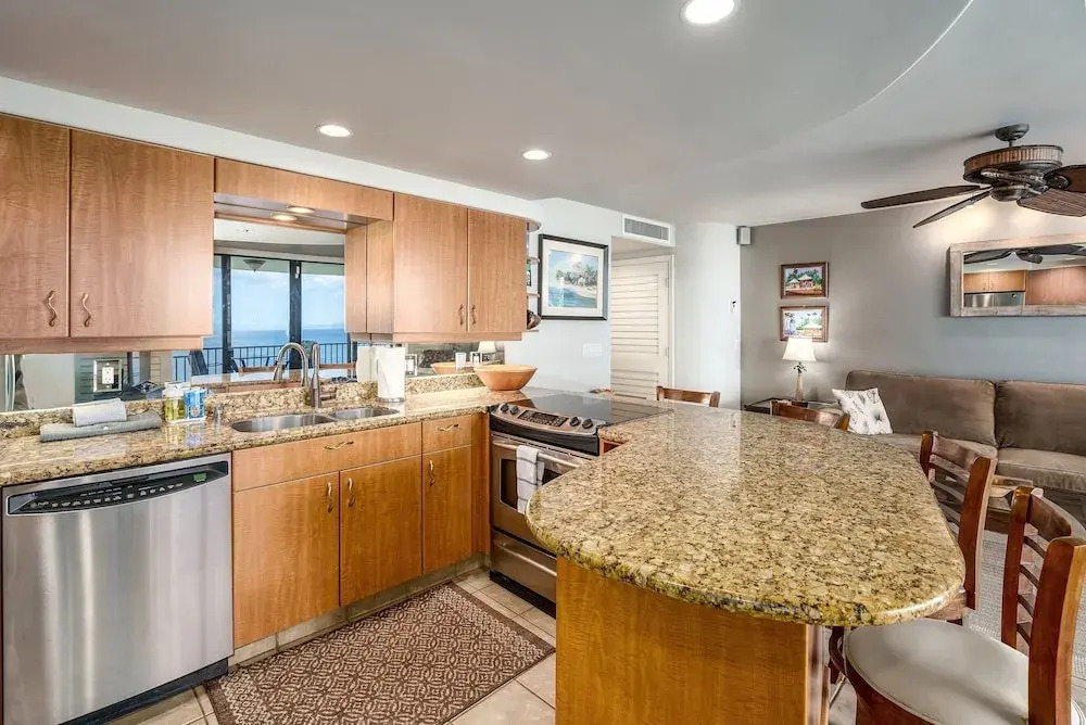 Kihei Beach 606 - Direct Ocean Front, Breathtaking Top Floor Views, Central AC!