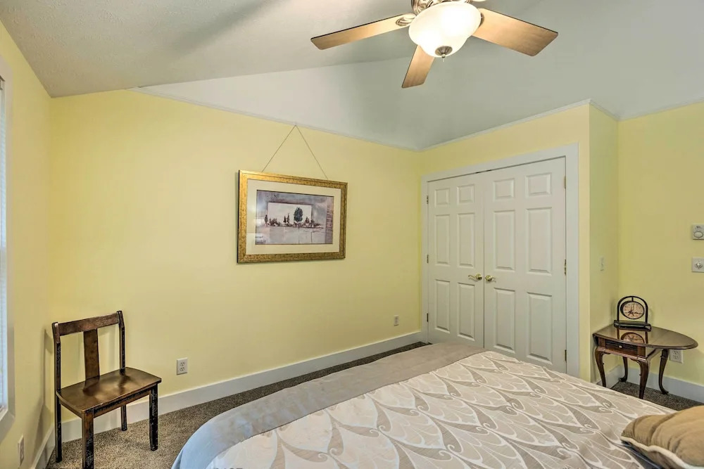 Near Ice Fishing & Snowmobiling: Frankfort Home