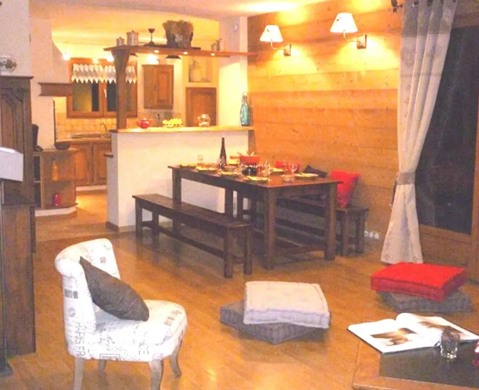 Chalet with 5 Bedrooms in Aime la Plagne, with Wonderful Mountain View, Furnished Garden And Wifi - 1 Km From the Slopes