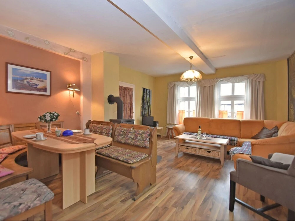 Contemporary Apartment in Bad Arolsen Hesse with private terrace and garden with barbecue