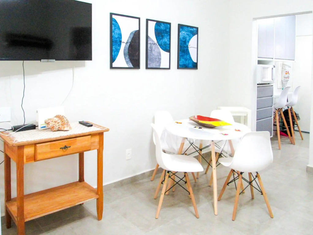 Loft a 220m da Praia das Toninhas em Ubatuba SP