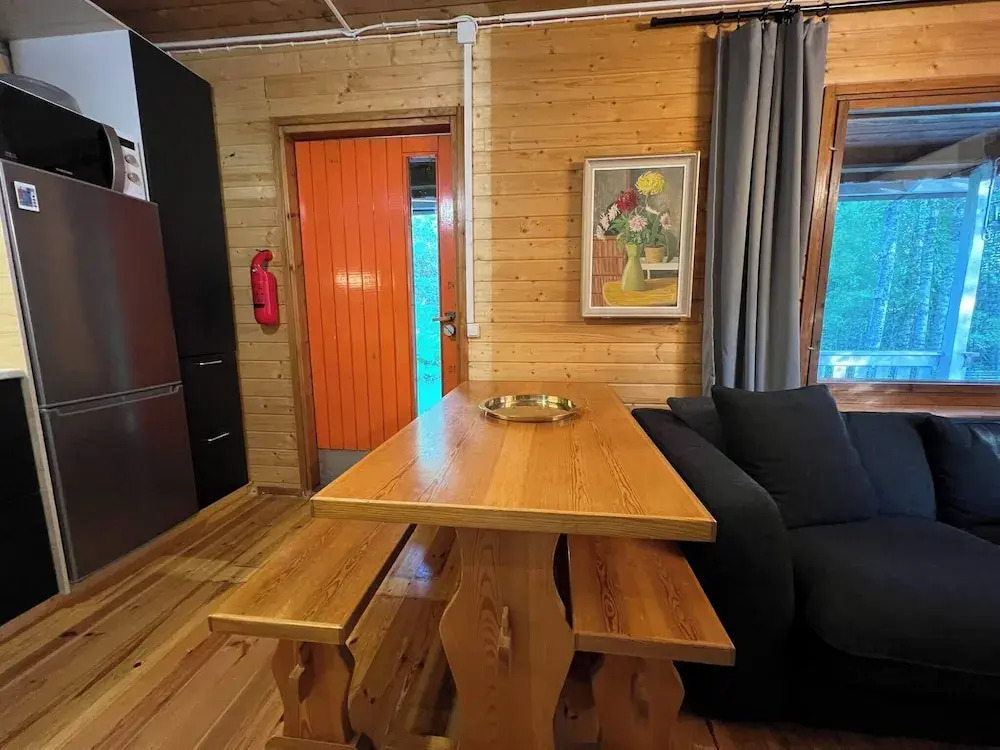 Winter Wonderland Cabin in Hämeenlinna, Finland
