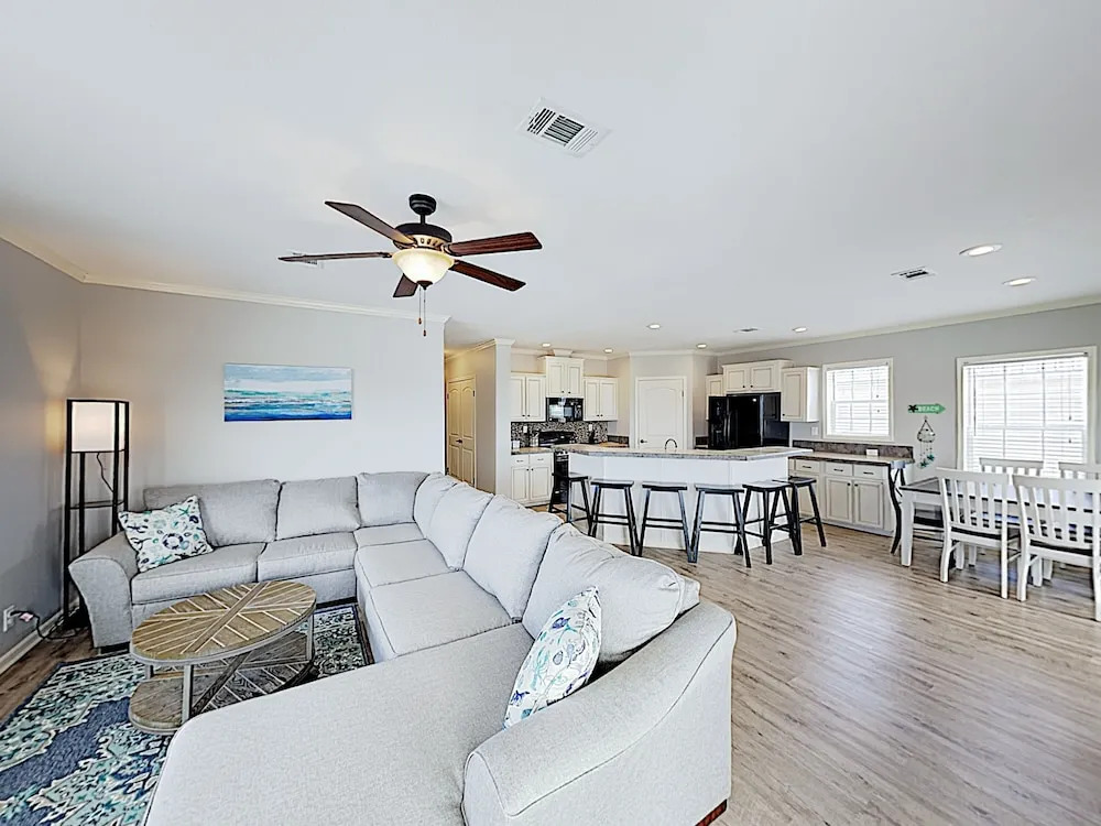 New Listing! Smiles N Waves W/ Private Hot Tub 3 Bedroom Home