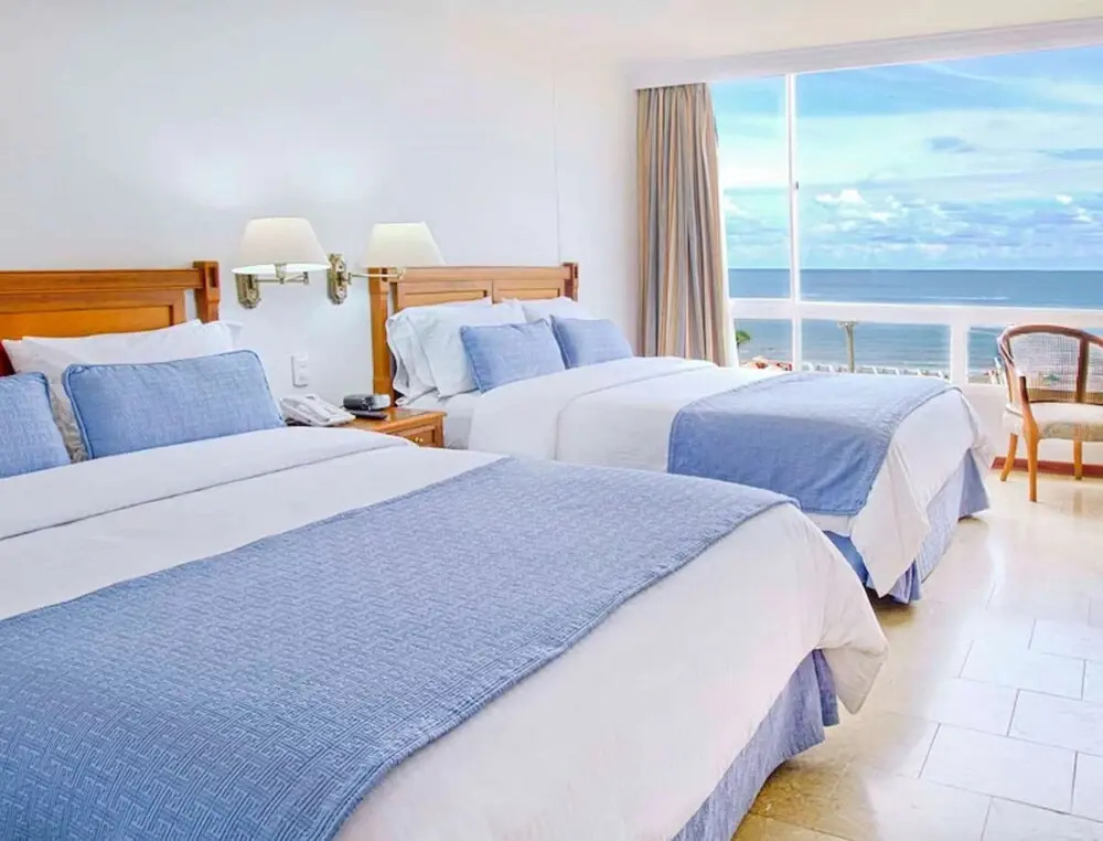 "room in Lodge - Hc-pvj Hotel Room Facing The Sea With Pool Air Conditioning And Wifi"