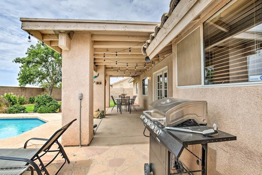 Sunny Yuma Retreat w/ Private Pool & Grill!