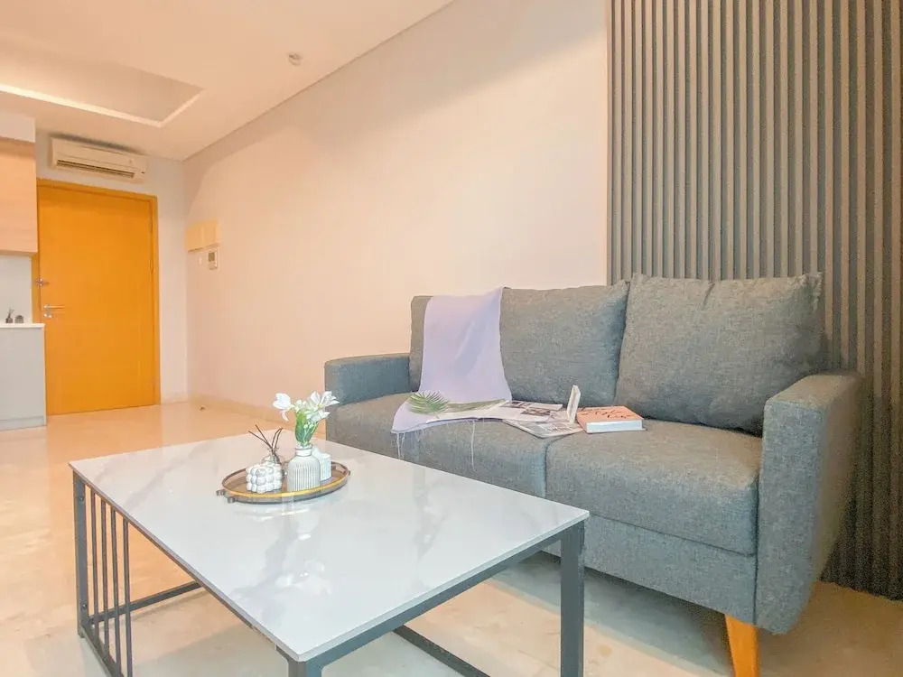 Fully Furnished And Elegant 2Br At Apartment Capitol Suites
