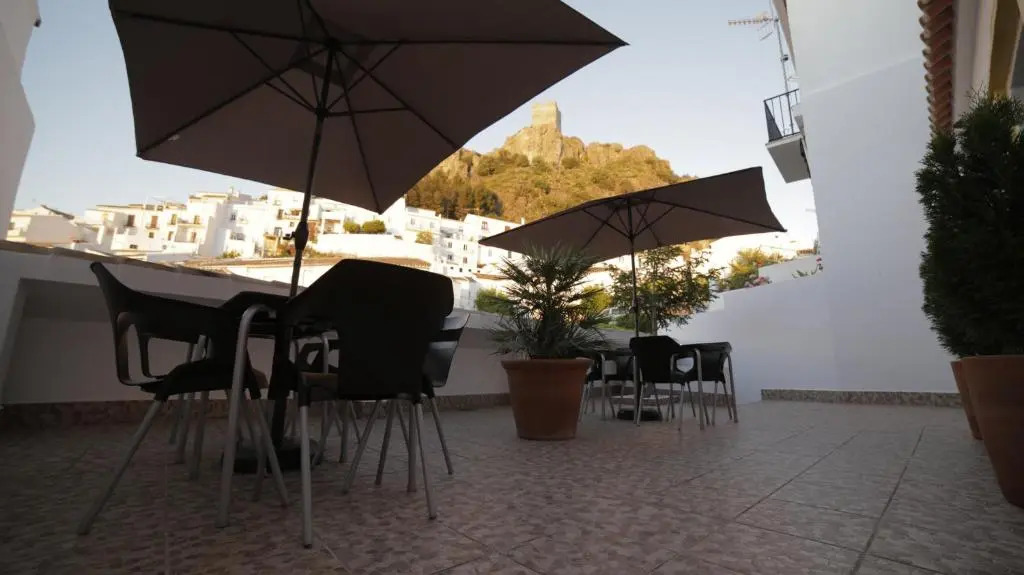 La Jarana I Terraza y Vistas al Castillo