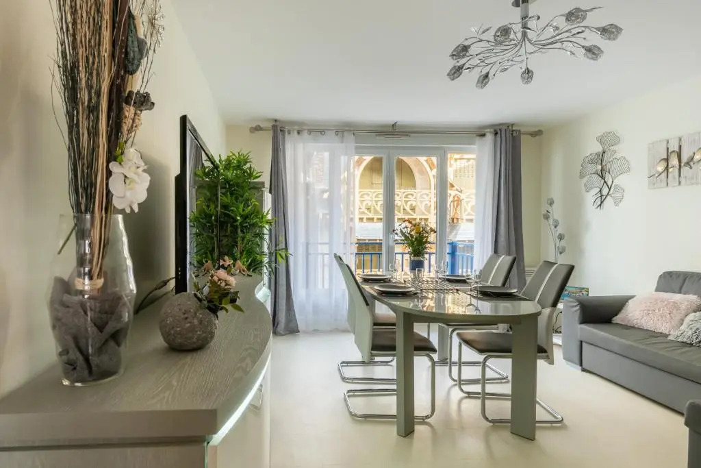 Swan - Appartement avec balcon proche plage Mers-les-Bains