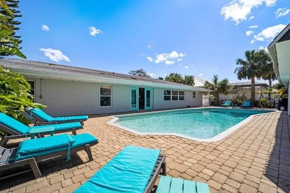 Canal Front Beach Home - Flagler Beach, Florida 5 Bedroom Home