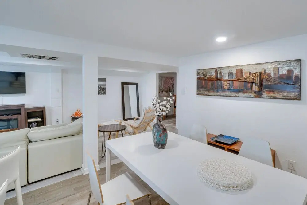 Sleek & Central Centennial Apartment w/ Fireplace!