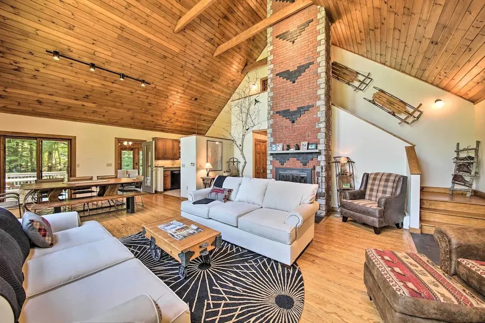 Sebago Lake Gem on Private Cove w/ Boat Dock!