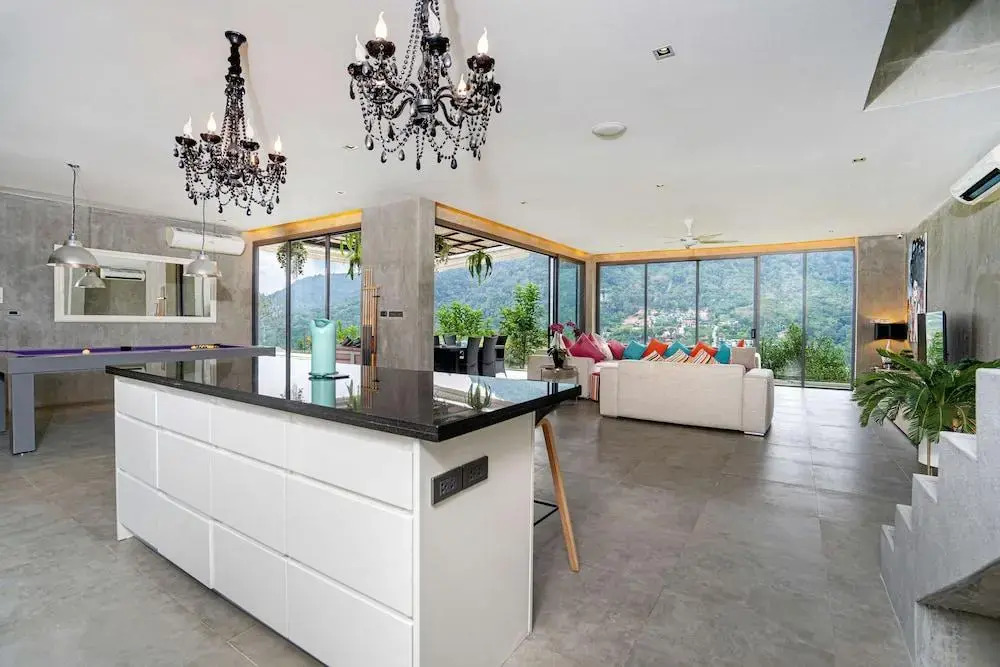 Open Hill View 3BR Natural Park Villa 1