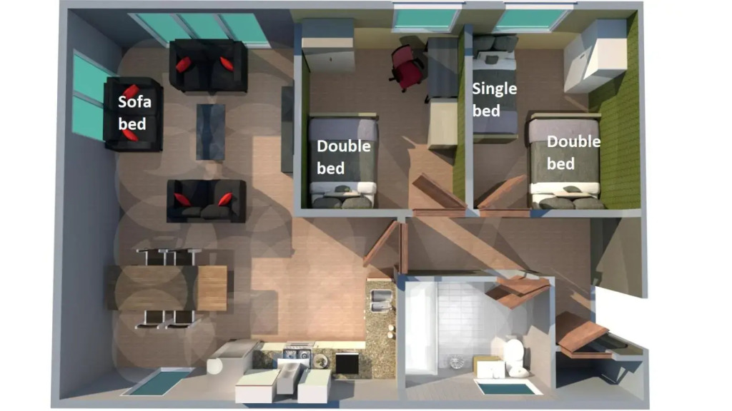 SideMersey Livings - Central Stay In 2 Bedroom Apartment with Parking
