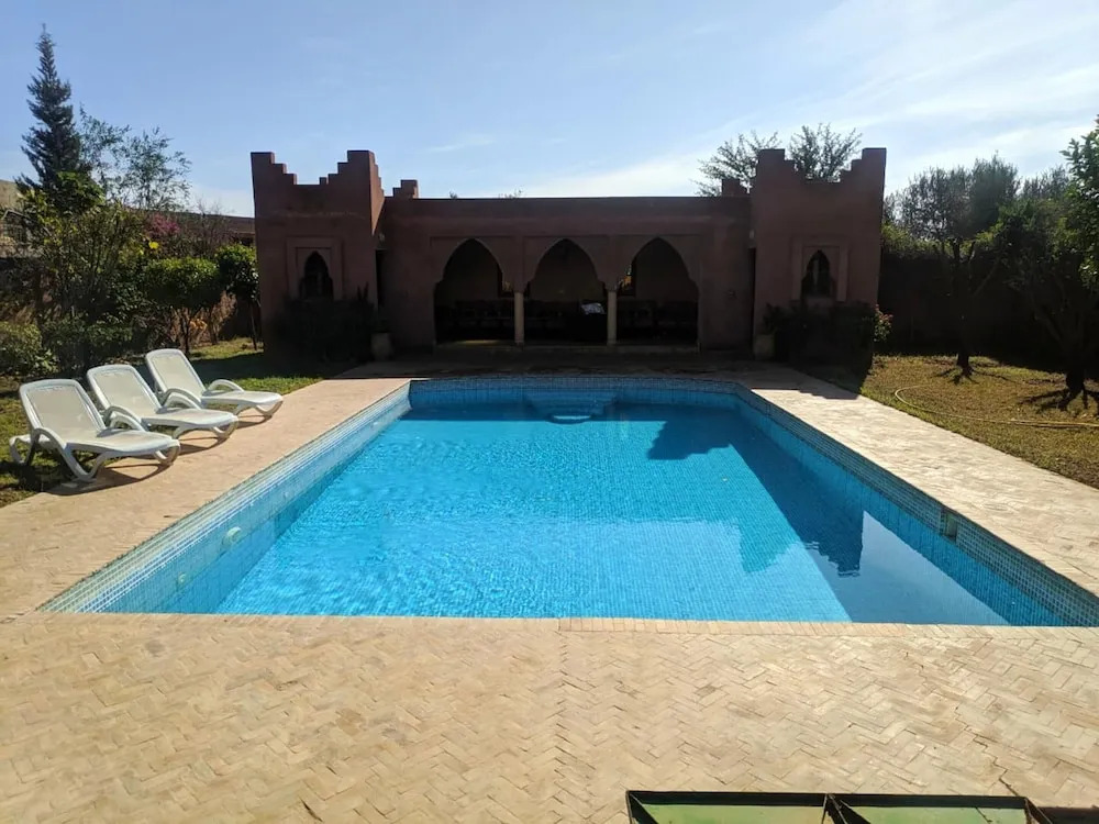 Villa With 5 Bedrooms in Marrakech, With Wonderful Mountain View, Private Pool, Enclosed Garden