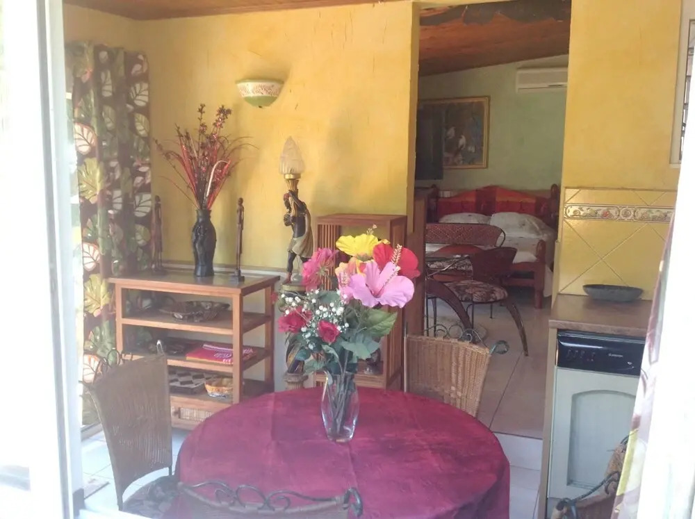 Apartment With one Bedroom in Saint-paul, With Pool Access, Furnished
