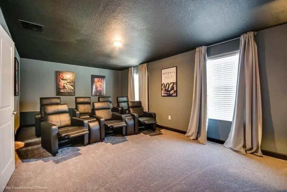 8 Bed 5 Bath & Movie Theater Room Champions Gate 8 Bedroom Villa