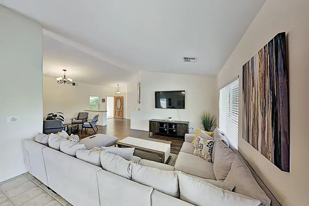 New Listing! Luxe Getaway W/ Heated Pool & Hot Tub 4 Bedroom Home