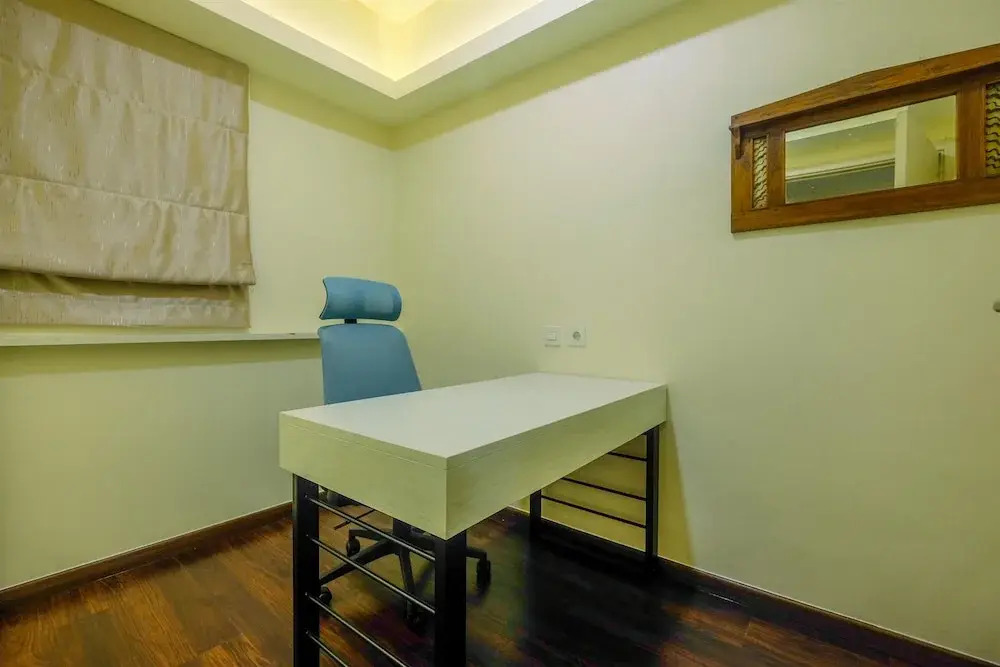 New Furnished and Minimalist 2BR + 1 Office Room at Meikarta Apartment