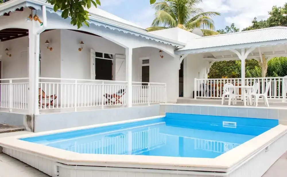 Villa With 3 Bedrooms in Capesterre Belle Eau, With Wonderful sea View