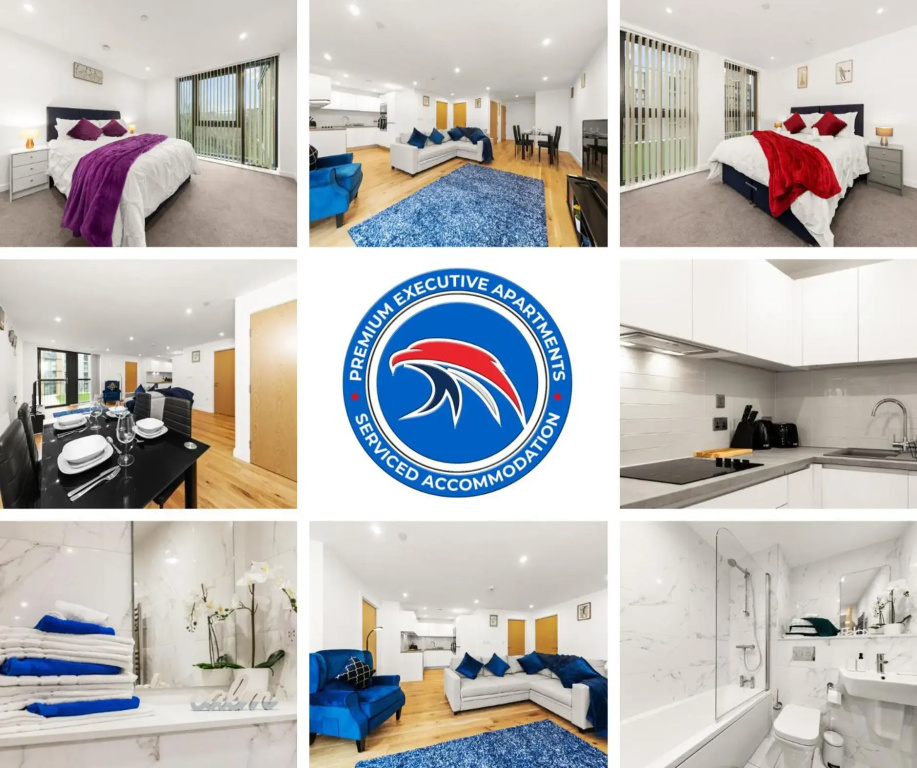50 PERCENT OFF -Monthly & Weekly Stays Perfect for Relocations, Business, Families and Leisure! Book today at Premium Executive Serviced Apartments- 2 Bed Apt