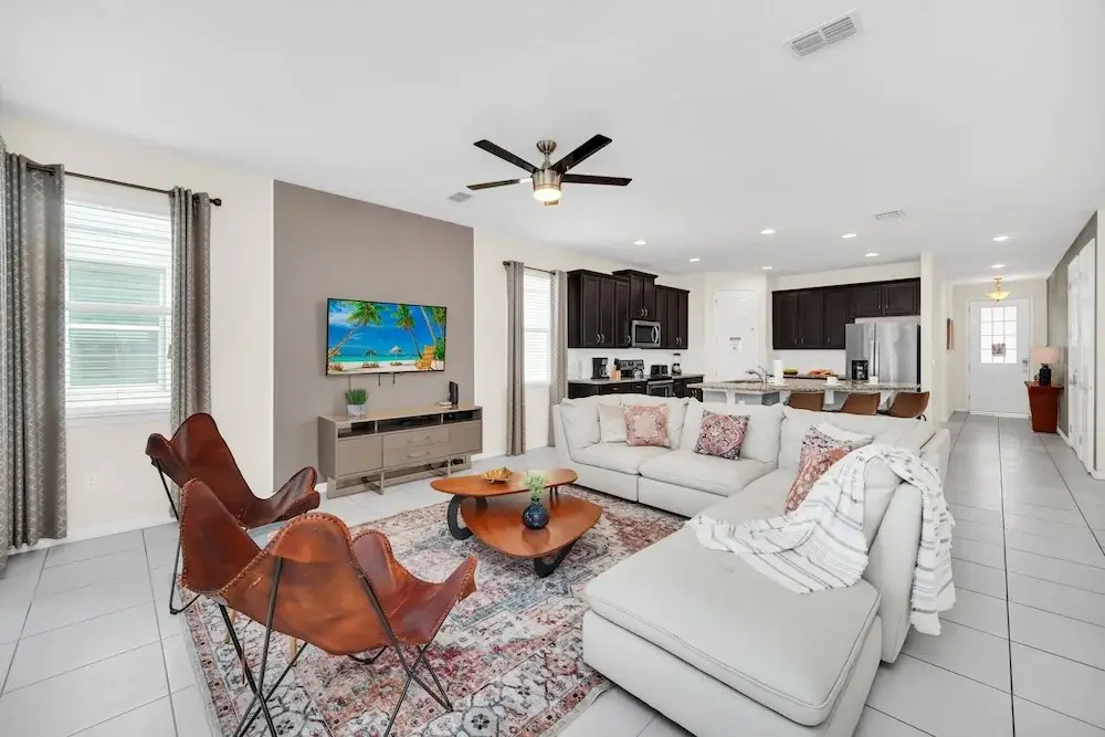 Chic Resort Villa Themed Rooms Pool Game Room