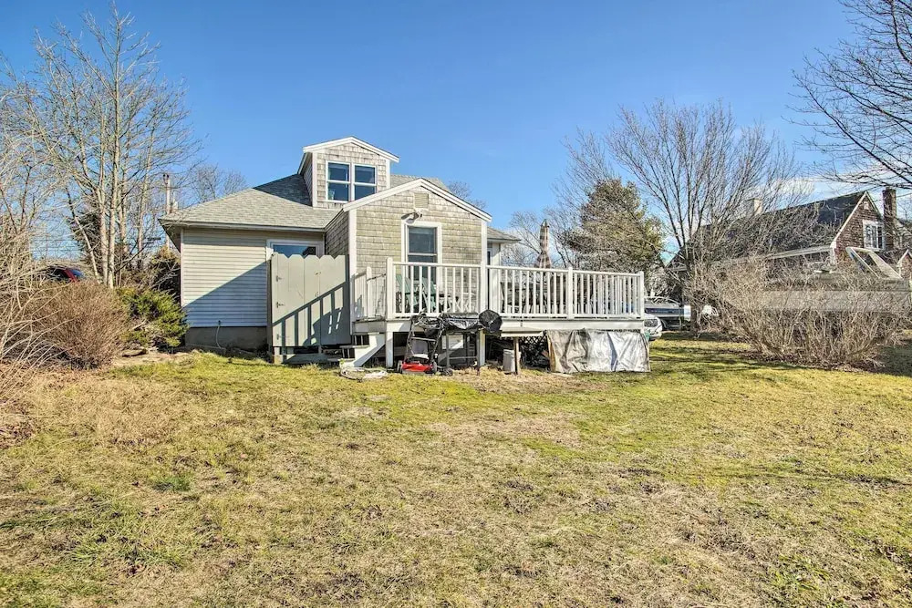 Pet-friendly Hyannis Home w/ Deck & Stream Views!